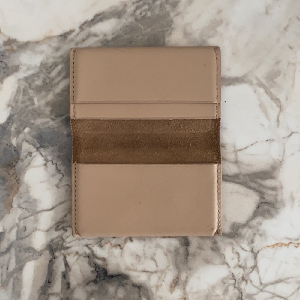 Baggu Leather Card Wallet